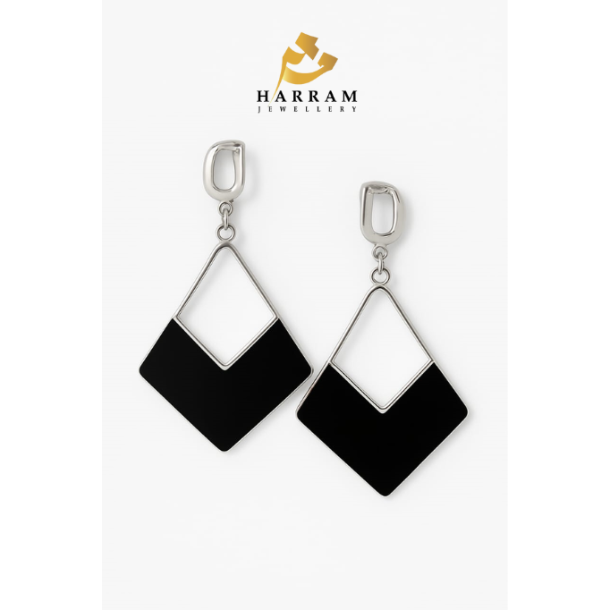 Modern Geometric Drop Earrings